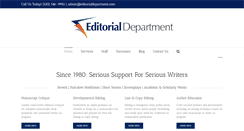 Desktop Screenshot of editorialdepartment.com